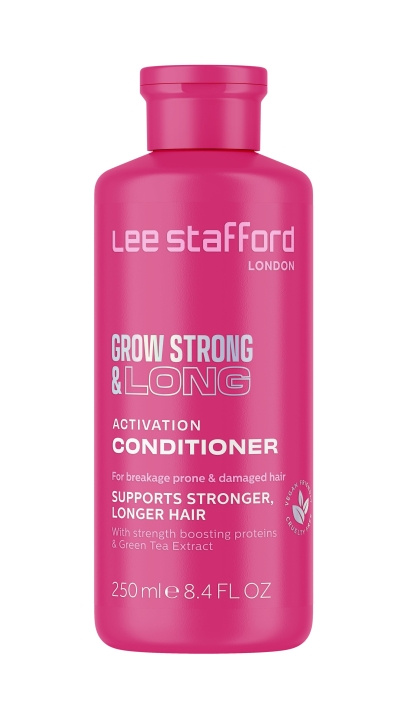 Lee Stafford Grow Strong & Long Aktiverande Balsam 250 ml i gruppen SKÖNHET & HÄLSA / Hår & Styling / Hårvårdsprodukter / Balsam hos TP E-commerce Nordic AB (C89773)