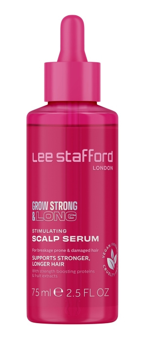 Lee Stafford Grow Strong & Long Stimulerande hårbottenserum 75 ml i gruppen SKÖNHET & HÄLSA / Hår & Styling / Hårvårdsprodukter / Hårserum hos TP E-commerce Nordic AB (C89774)