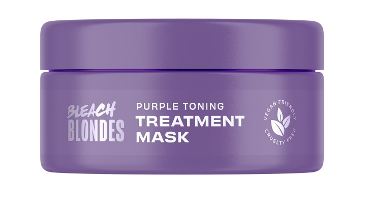 Lee Stafford Bleach Blondes Purple Toning Treatment Mask 200 ml i gruppen SKÖNHET & HÄLSA / Hudvård / Ansiktsvård / Masker hos TP E-commerce Nordic AB (C89786)