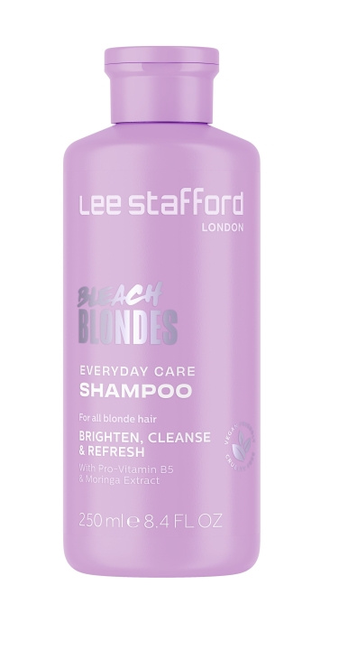 Lee Stafford Bleach Blondes Everyday Care Schampo 250 ml i gruppen SKÖNHET & HÄLSA / Hår & Styling / Hårvårdsprodukter / Schampo hos TP E-commerce Nordic AB (C89788)