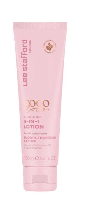 Lee Stafford Coco Loco Blow & Go 11-in-1 Lotion 100 ml i gruppen SKÖNHET & HÄLSA / Hår & Styling / Hårstylingprodukter / Stylingcreme hos TP E-commerce Nordic AB (C89804)