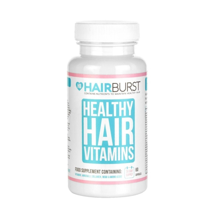 HAIRBURST Vitaminer för hälsosamt hår - 60 kap i gruppen SKÖNHET & HÄLSA / Hår & Styling / Hårvårdsprodukter / Hårserum hos TP E-commerce Nordic AB (C89874)