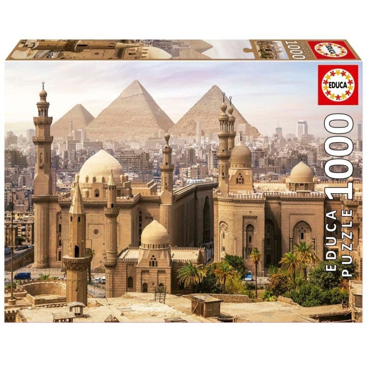 Educa 1000 bitar - Kairo Egypten pussel (80-19611) i gruppen SPORT, FRITID & HOBBY / Hobby / Pussel hos TP E-commerce Nordic AB (C89920)