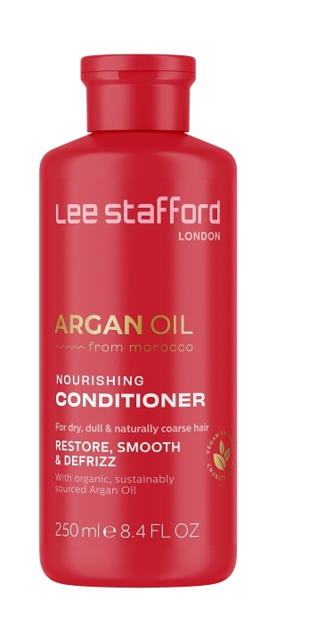 Lee Stafford Arganolja från Marocko, vårdande balsam 250 ml i gruppen SKÖNHET & HÄLSA / Hår & Styling / Hårvårdsprodukter / Balsam hos TP E-commerce Nordic AB (C89978)