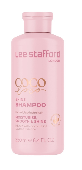 Lee Stafford Coco Loco Shine Schampo 250 ml i gruppen SKÖNHET & HÄLSA / Hår & Styling / Hårvårdsprodukter / Schampo hos TP E-commerce Nordic AB (C89981)