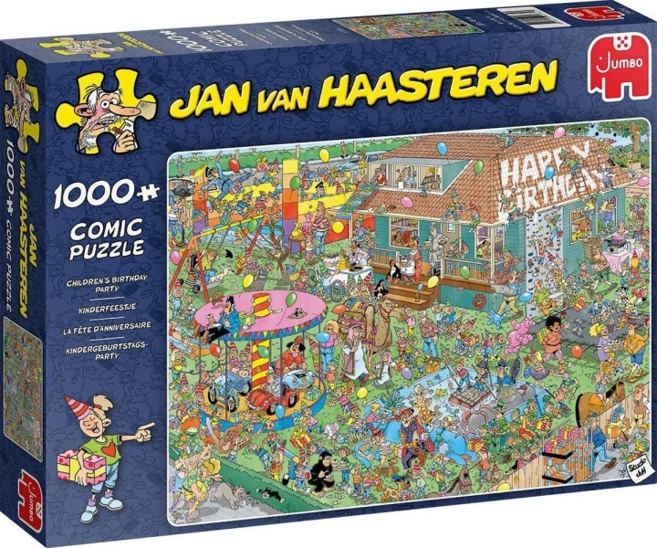 Jan van Haasteren Krita upp! (1000 bitar) (JUM0054) i gruppen SPORT, FRITID & HOBBY / Hobby / Pussel hos TP E-commerce Nordic AB (C89998)