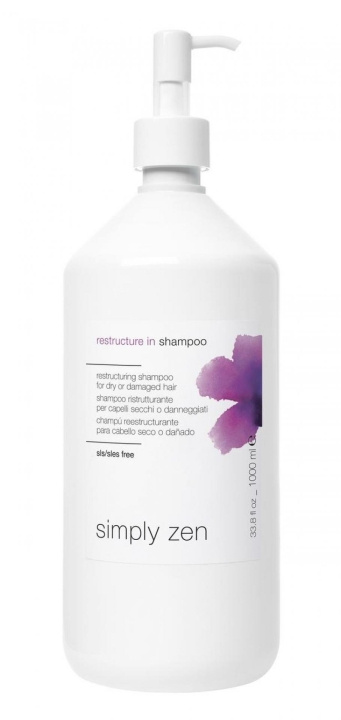 Simply Zen Restructure in Schampo 1000 ml i gruppen SKÖNHET & HÄLSA / Hår & Styling / Hårvårdsprodukter / Schampo hos TP E-commerce Nordic AB (C90027)