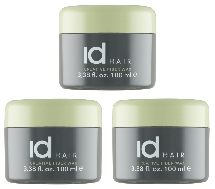 ID Hair Creative Fiber Wax 3 x 100 ml i gruppen SKÖNHET & HÄLSA / Hår & Styling / Hårstylingprodukter / Hårvax hos TP E-commerce Nordic AB (C90036)