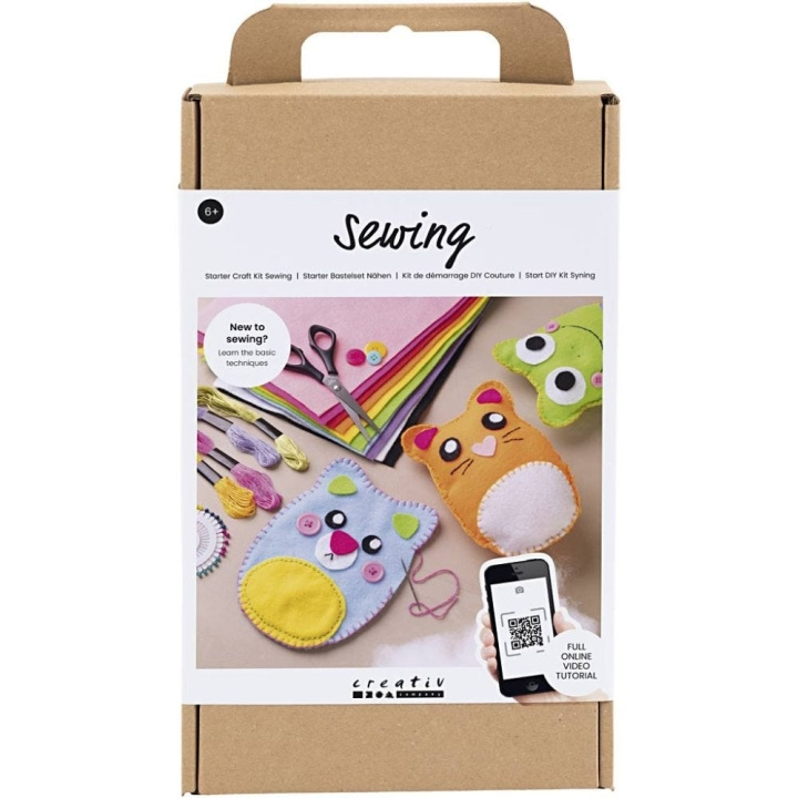 DIY Kit Sömnad - Nallebjörnar (977540) i gruppen SPORT, FRITID & HOBBY / Hobby / DIY-kit hos TP E-commerce Nordic AB (C90037)