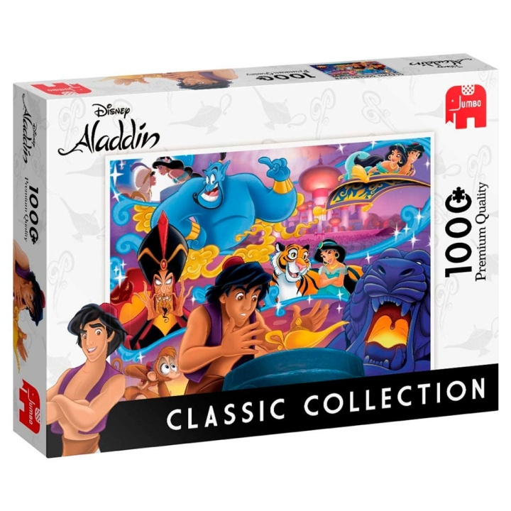 Jumbo Disney Klassisk Samling: Aladdin (1000 bitar) (JUM8825) i gruppen SPORT, FRITID & HOBBY / Hobby / Pussel hos TP E-commerce Nordic AB (C90050)