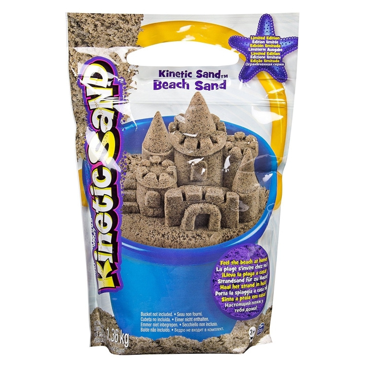 Kinetic Sand Strandsand (6028363) i gruppen LEKSAKER, BARN- & BABYPRODUKTER / Leksaker / Leklera, leksand och tillbehör hos TP E-commerce Nordic AB (C90073)