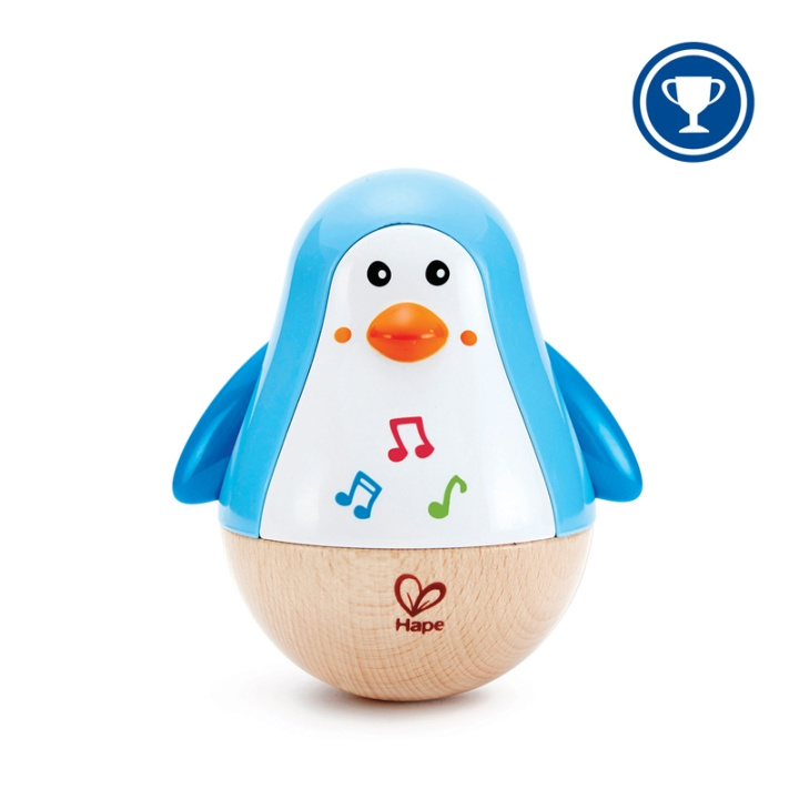 Hape Pingvin musikalisk wobbler (5933) i gruppen LEKSAKER, BARN- & BABYPRODUKTER / Musik, Sång & Bild / Musiktillbehör hos TP E-commerce Nordic AB (C90136)