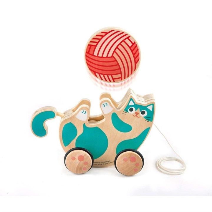 Hape Roll & Skallra Kattunge (87-0366) i gruppen LEKSAKER, BARN- & BABYPRODUKTER / Leksaker / Lekset hos TP E-commerce Nordic AB (C90162)