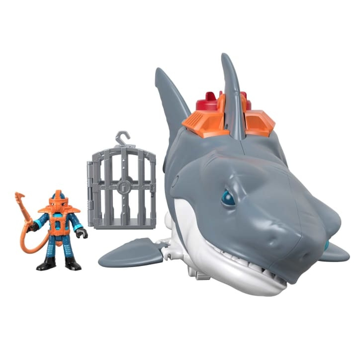 Imaginext Mega Bite Shark (GKG77) i gruppen LEKSAKER, BARN- & BABYPRODUKTER / Leksaker / Figurer, Miniatyrer & tillbehör hos TP E-commerce Nordic AB (C90182)