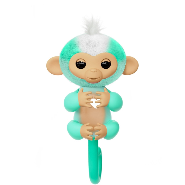 FINGERLINGS 2.0 Basic Monkey Teal - Ava (3116) i gruppen LEKSAKER, BARN- & BABYPRODUKTER / Leksaker / Dockor & Tillbehör hos TP E-commerce Nordic AB (C90247)