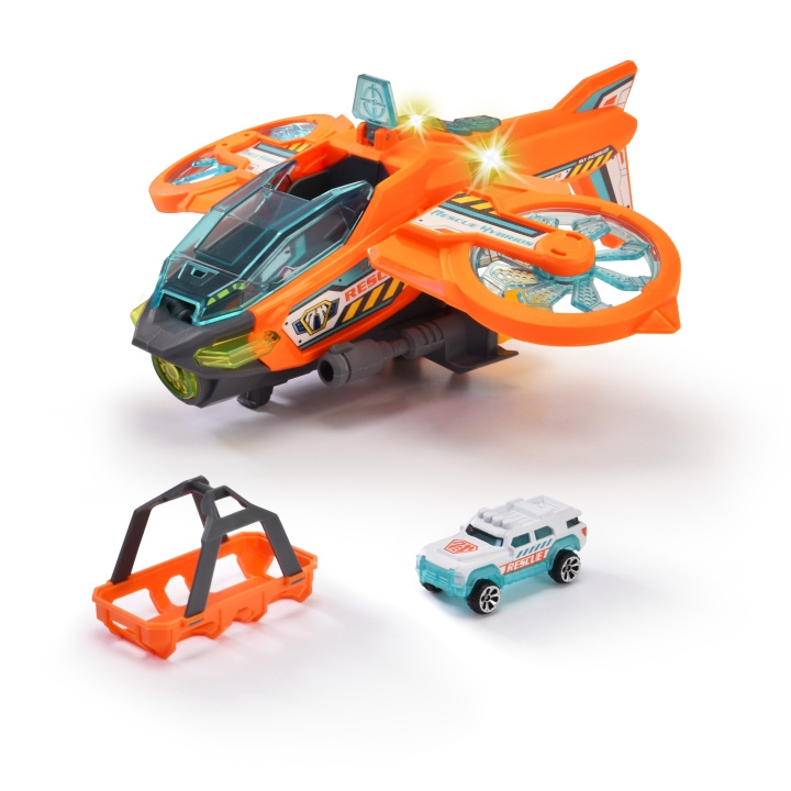 Dickie Toys Rescue Hybrid robotflygplan (203794000) i gruppen LEKSAKER, BARN- & BABYPRODUKTER / Leksaker / Leksaksbilar & andra fordon hos TP E-commerce Nordic AB (C90305)