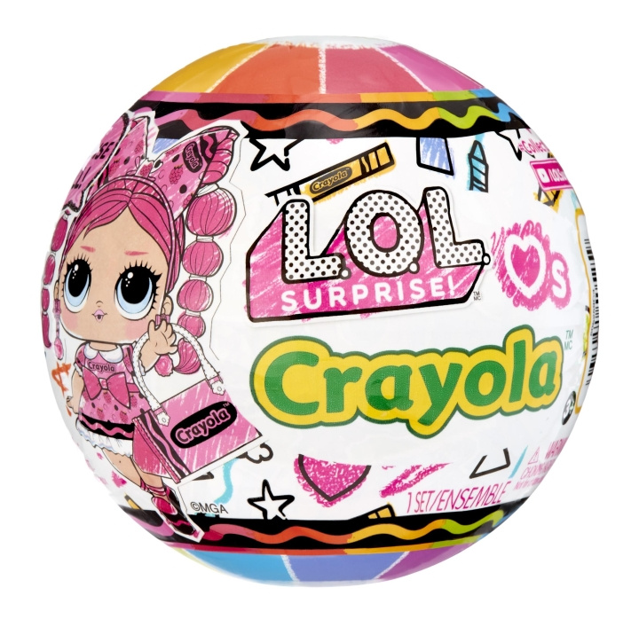 L.O.L. Surprise! Älskar CRAYOLA Tots (505259) (505266) i gruppen LEKSAKER, BARN- & BABYPRODUKTER / Leksaker / Dockor & Tillbehör hos TP E-commerce Nordic AB (C90348)