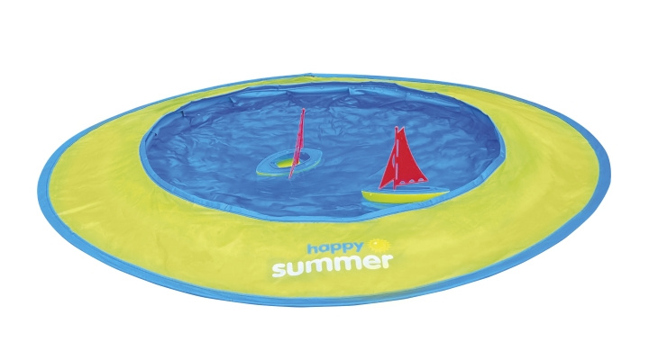 Happy Summer Baby Beach Pool 85 x 85 cm (303007) i gruppen LEKSAKER, BARN- & BABYPRODUKTER / Babysaker / Bad hos TP E-commerce Nordic AB (C90362)