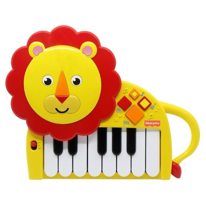 Fisher-Price Fisher Price - tangentbord med lejon (15105) i gruppen LEKSAKER, BARN- & BABYPRODUKTER / Musik, Sång & Bild / Musikinstrument hos TP E-commerce Nordic AB (C90376)