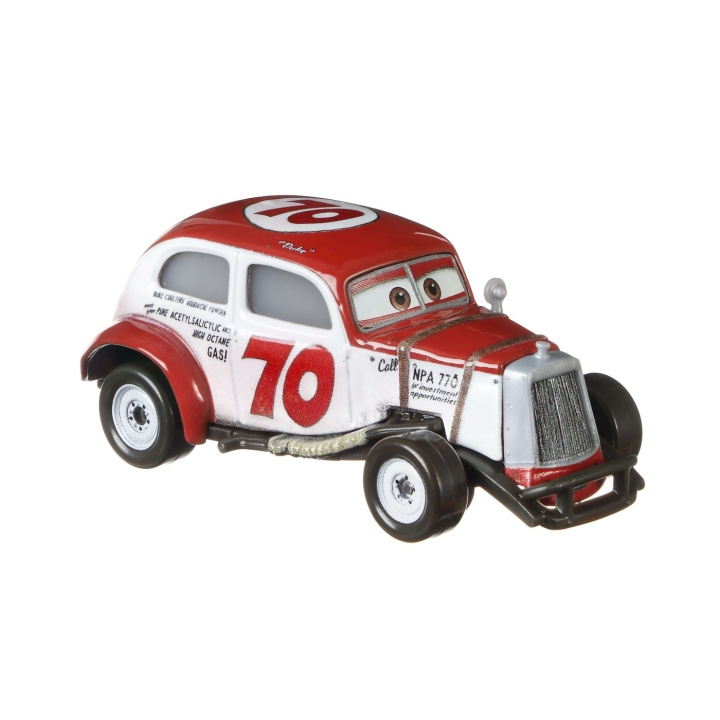 Disney Bilar 3 - Die Cast - Duke Coulters (FLL95) i gruppen LEKSAKER, BARN- & BABYPRODUKTER / Leksaker / Leksaksbilar & andra fordon hos TP E-commerce Nordic AB (C90392)