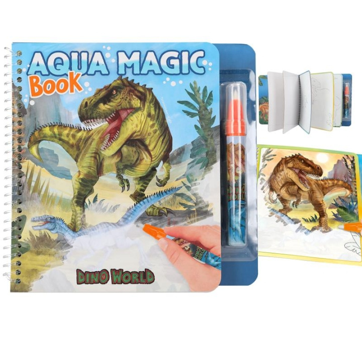 Dino World Aqua Magic-bok ( 0412798 ) i gruppen LEKSAKER, BARN- & BABYPRODUKTER / Leksaker / Pyssel hos TP E-commerce Nordic AB (C90430)