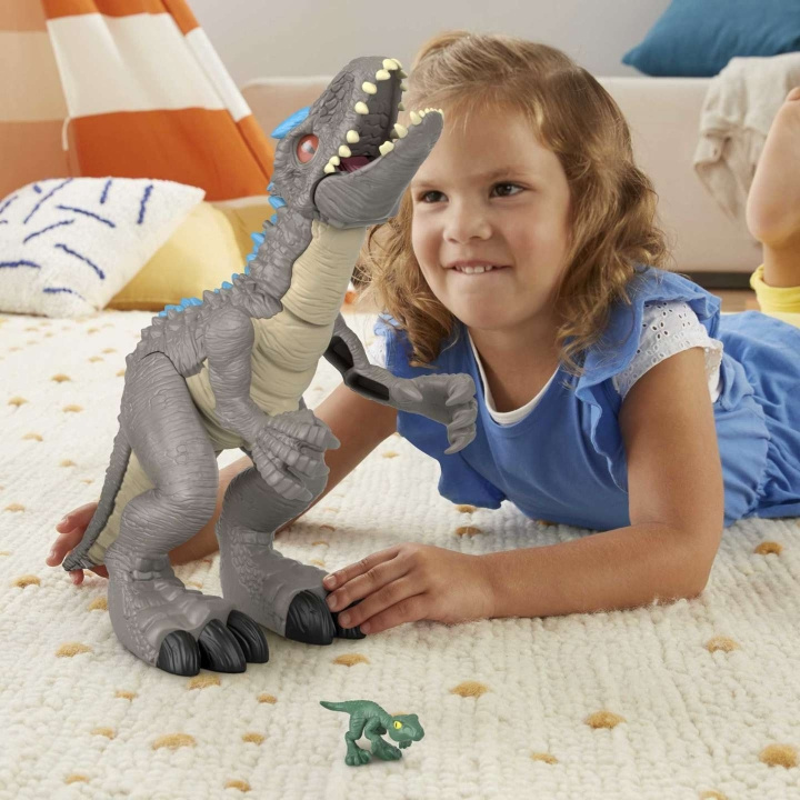 Jurassic World Kraschande Indominus Rex (GMR16) i gruppen LEKSAKER, BARN- & BABYPRODUKTER / Leksaker / Figurer, Miniatyrer & tillbehör hos TP E-commerce Nordic AB (C90462)