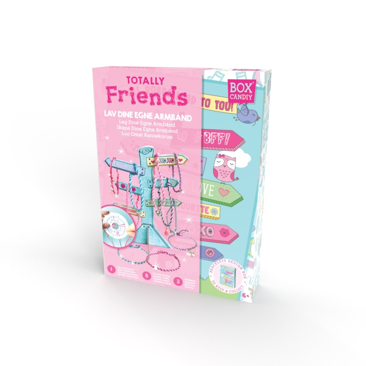 BOX CANDIY Armbandsset - Totally Friends - (BC-1932) i gruppen LEKSAKER, BARN- & BABYPRODUKTER / Leksaker / Pyssel hos TP E-commerce Nordic AB (C90506)