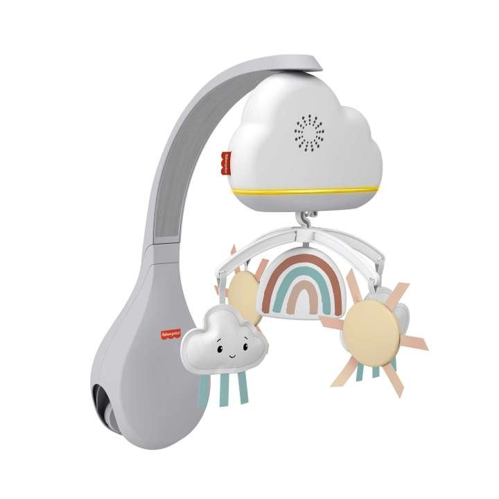 Fisher-Price Fisher Price Nyfödd - Bassäng med regnbågsduschar till sängmobil (HBP40) i gruppen LEKSAKER, BARN- & BABYPRODUKTER / Barnrum / Övrig inredning hos TP E-commerce Nordic AB (C90507)