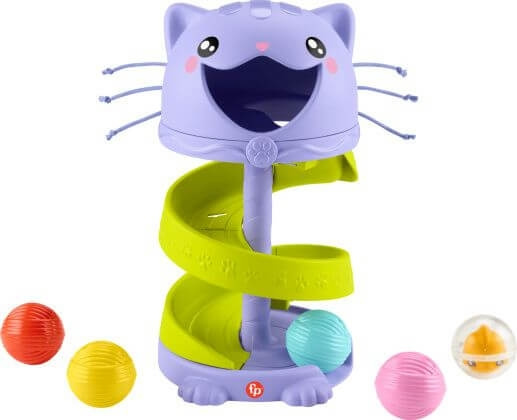 Fisher-Price Fisher Price spädbarn - Kitty bolltorn (HTW92) i gruppen LEKSAKER, BARN- & BABYPRODUKTER / Babyleksaker / Aktivitetsleksaker hos TP E-commerce Nordic AB (C90509)