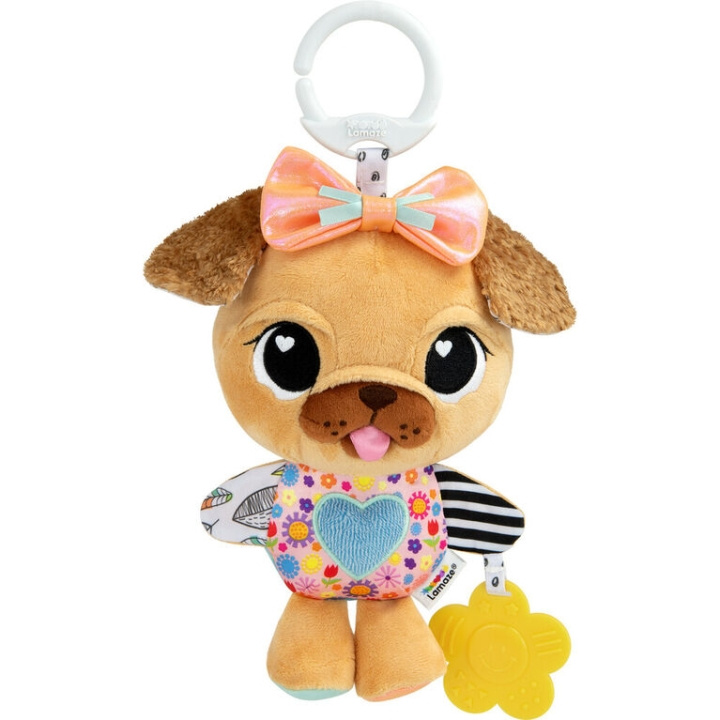 Lamaze Lovey mopsen Clip & Go (827496) i gruppen LEKSAKER, BARN- & BABYPRODUKTER / Babyleksaker / Aktivitetsleksaker hos TP E-commerce Nordic AB (C90521)