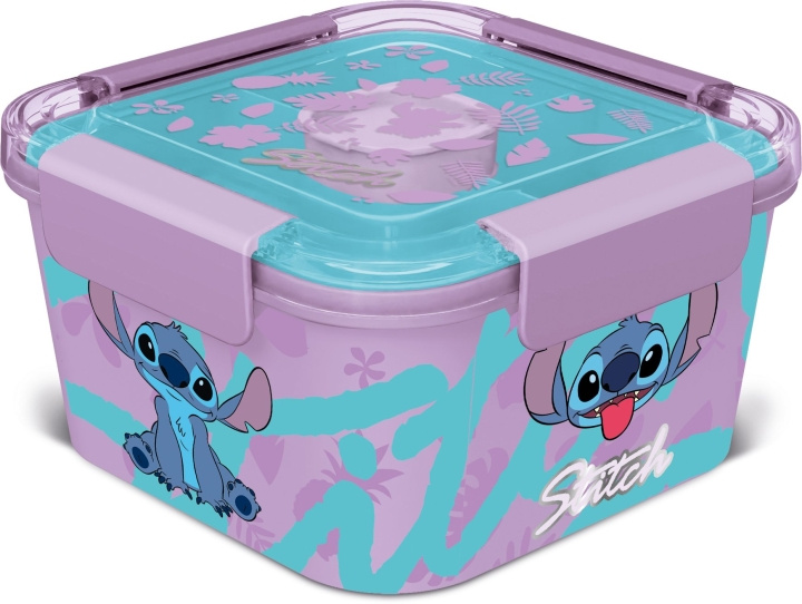 Disney Stor - Lunchlåda - Sallad att ta med - Stitch (75881) i gruppen LEKSAKER, BARN- & BABYPRODUKTER / Äta & Dricka / Barnserviser hos TP E-commerce Nordic AB (C90524)