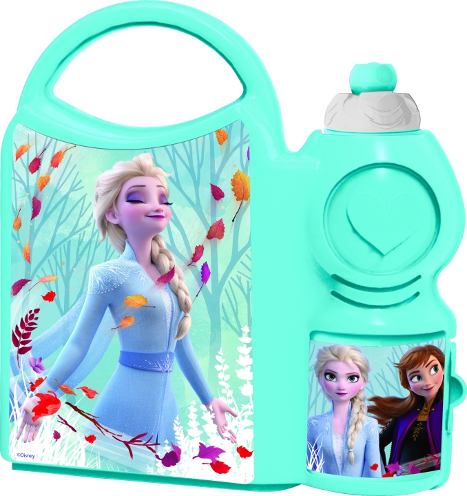 Disney Frost - Lunchlåda och vattenflaska (51071) i gruppen LEKSAKER, BARN- & BABYPRODUKTER / Äta & Dricka / Flaskor & Barnmuggar hos TP E-commerce Nordic AB (C90530)