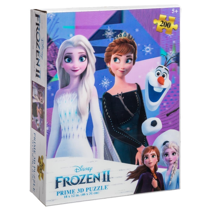 Disney 3D-pussel 200 bitar Frozen (41040013-01) i gruppen LEKSAKER, BARN- & BABYPRODUKTER / Leksaker / Barnpussel hos TP E-commerce Nordic AB (C90572)