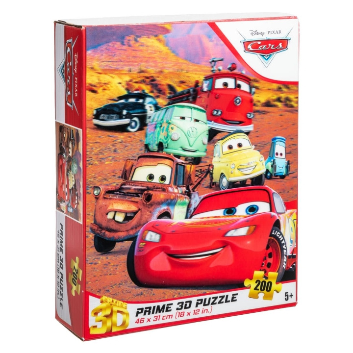 Disney 3D-pussel 200 bitar Cars (41040013-04) i gruppen SPORT, FRITID & HOBBY / Hobby / Pussel hos TP E-commerce Nordic AB (C90574)