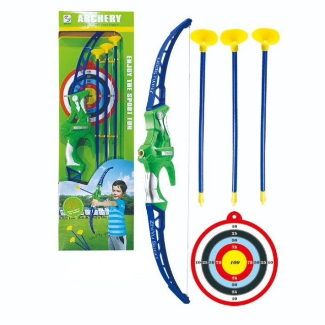 GA-Toys Pil & båge-set - 67 cm med 3 pilar i gruppen LEKSAKER, BARN- & BABYPRODUKTER / Leksaker / Actionlek hos TP E-commerce Nordic AB (C90579)