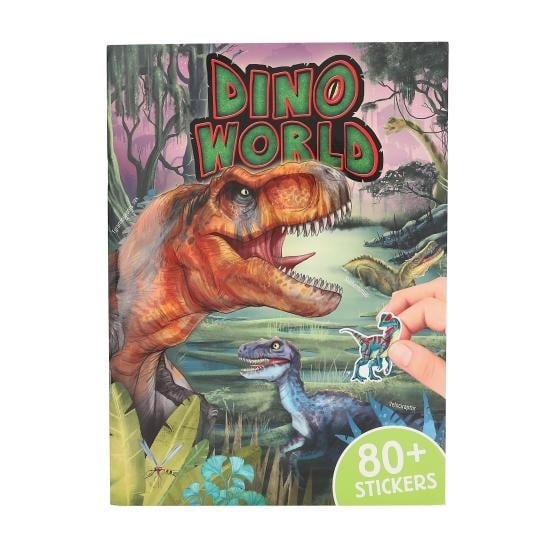 Dino World Med puffiga klistermärken ( 0413207 ) i gruppen LEKSAKER, BARN- & BABYPRODUKTER / Leksaker / Pyssel hos TP E-commerce Nordic AB (C90615)