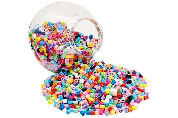 HAMA Beads HAMA Maxi Pärlor - 2 000st stapelbar röd hink (8588) i gruppen LEKSAKER, BARN- & BABYPRODUKTER / Leksaker / Pyssel hos TP E-commerce Nordic AB (C90653)