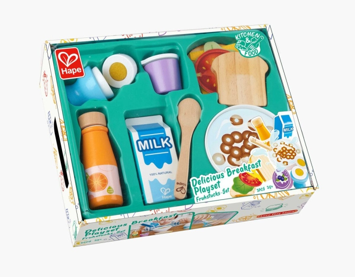 Hape Lekset med läcker frukost (87-3172) i gruppen LEKSAKER, BARN- & BABYPRODUKTER / Leksaker / Lekset hos TP E-commerce Nordic AB (C90664)