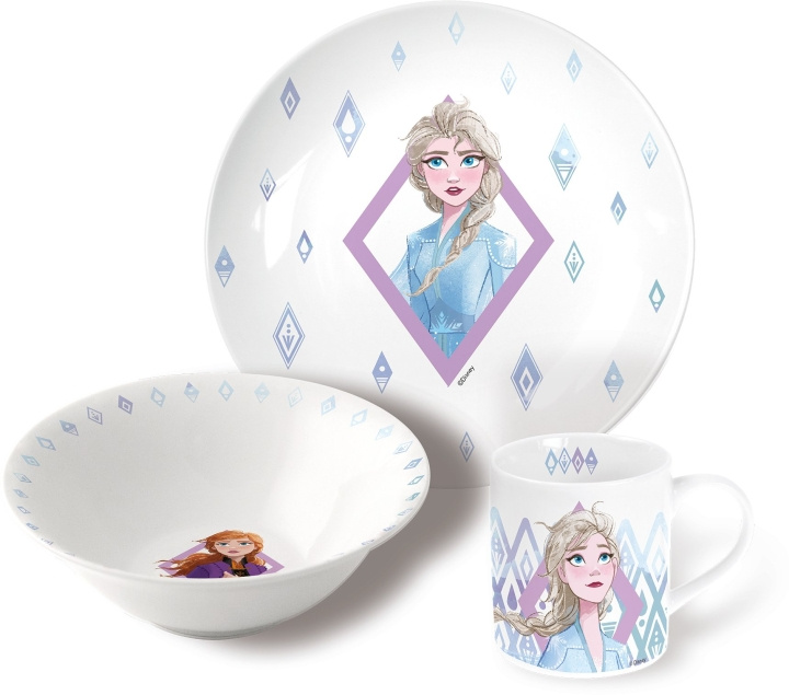 Disney Stor - 3 st. Presentförpackning - Frozen (88085) i gruppen LEKSAKER, BARN- & BABYPRODUKTER / Äta & Dricka / Barnserviser hos TP E-commerce Nordic AB (C90685)