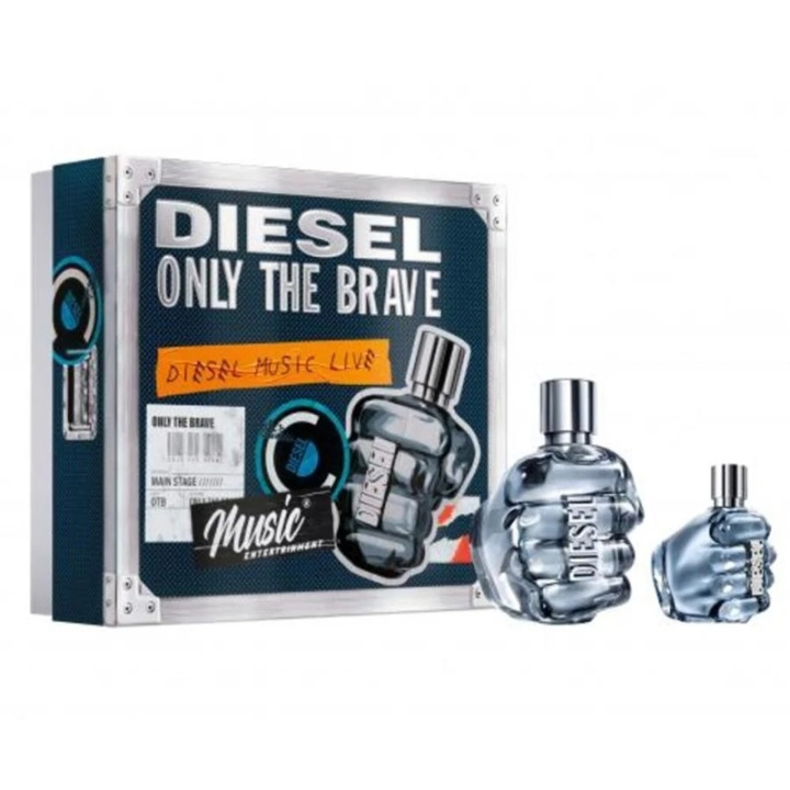 Diesel Giftset Diesel Only The Brave Edt 125ml + 35ml i gruppen SKÖNHET & HÄLSA / Presentkit / Presentkit För Honom hos TP E-commerce Nordic AB (C90777)