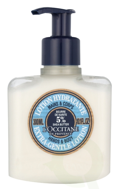 L\'Occitane Shea Butter Extra-Gentle Lotion 300 ml Hands & Body i gruppen SKÖNHET & HÄLSA / Hudvård / Kroppsvård / Body lotion hos TP E-commerce Nordic AB (C90854)