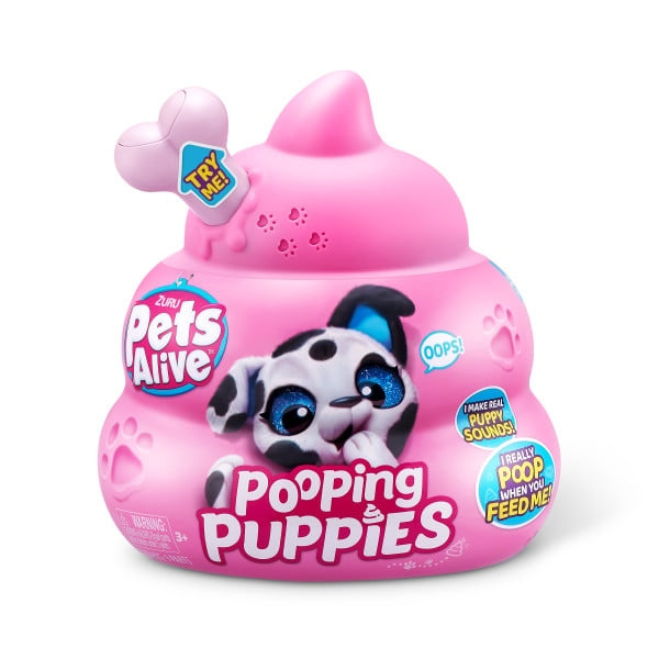 Pets Alive Pooping Puppies (9542) i gruppen LEKSAKER, BARN- & BABYPRODUKTER / Leksaker / Figurer, Miniatyrer & tillbehör hos TP E-commerce Nordic AB (C90898)