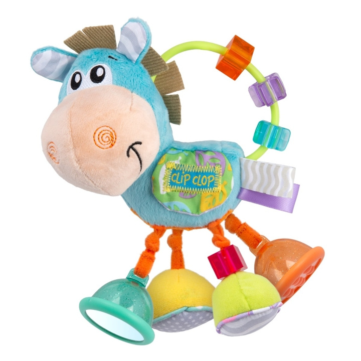 Playgro Clip Clop Aktivitetshäst - Blå - (10188462) i gruppen LEKSAKER, BARN- & BABYPRODUKTER / Babyleksaker / Aktivitetsleksaker hos TP E-commerce Nordic AB (C90913)