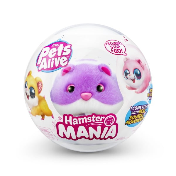 Pets Alive HAMSTERMANIA- SERIE 1 - (9543) i gruppen LEKSAKER, BARN- & BABYPRODUKTER / Leksaker / Figurer, Miniatyrer & tillbehör hos TP E-commerce Nordic AB (C90917)