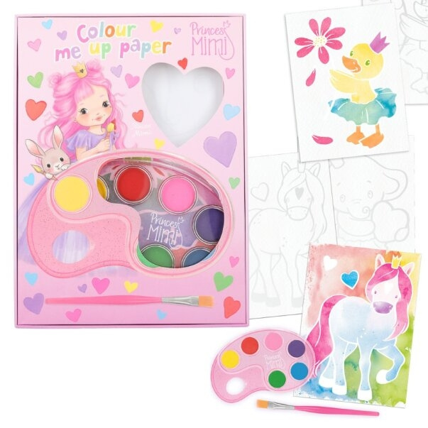 Princess Mimi Colour Me Up-papper ( 0412126 ) i gruppen LEKSAKER, BARN- & BABYPRODUKTER / Leksaker / Pyssel hos TP E-commerce Nordic AB (C90918)