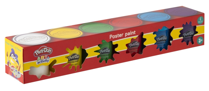 PLAY-DOH Posterfärg (6 x 45 ml) (160012) i gruppen LEKSAKER, BARN- & BABYPRODUKTER / Leksaker / Pyssel hos TP E-commerce Nordic AB (C90931)