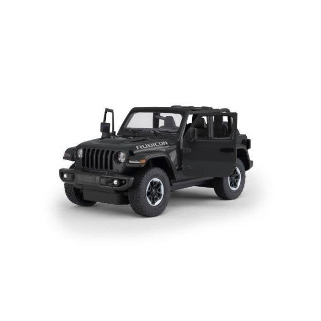 Rastar RC 1:14 Jeep Wrangler 2.G A/B - Svart (23037) i gruppen LEKSAKER, BARN- & BABYPRODUKTER / Radiostyrt / Radiostyrda bilar hos TP E-commerce Nordic AB (C90940)