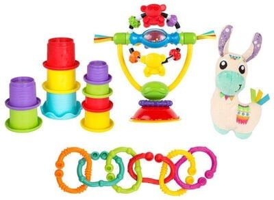 Playgro Sensory Llama Explore and Play Gift Pack-Parent - (10188328) i gruppen LEKSAKER, BARN- & BABYPRODUKTER / Babyleksaker / Aktivitetsleksaker hos TP E-commerce Nordic AB (C90984)