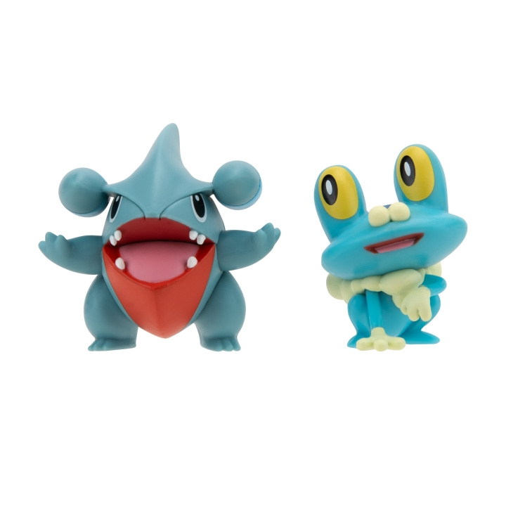 Pokémon Battle Figure - Gible & Froakie (PKW3013) i gruppen LEKSAKER, BARN- & BABYPRODUKTER / Leksaker / Figurer, Miniatyrer & tillbehör hos TP E-commerce Nordic AB (C90989)