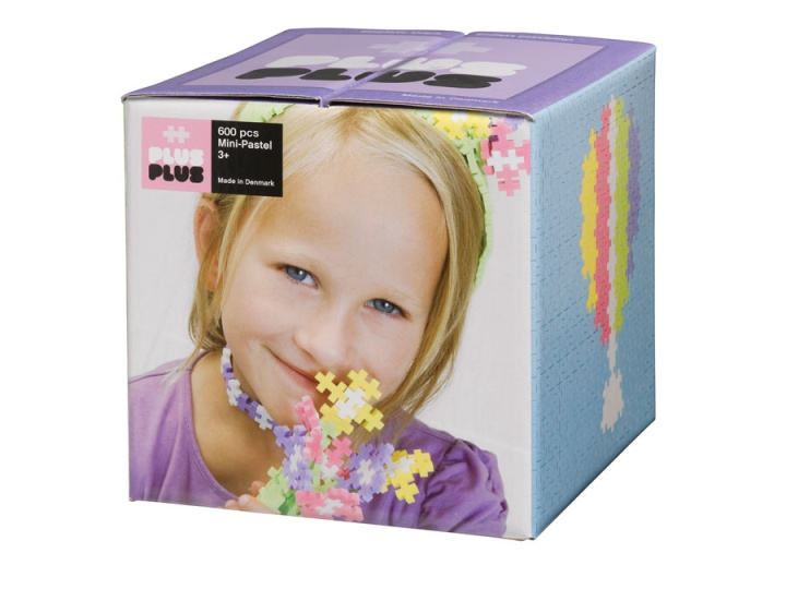 Plus Plus Mini Pastell 600 st i gruppen LEKSAKER, BARN- & BABYPRODUKTER / Leksaker / Byggleksaker / Byggklossar & övriga byggleksaker hos TP E-commerce Nordic AB (C90996)